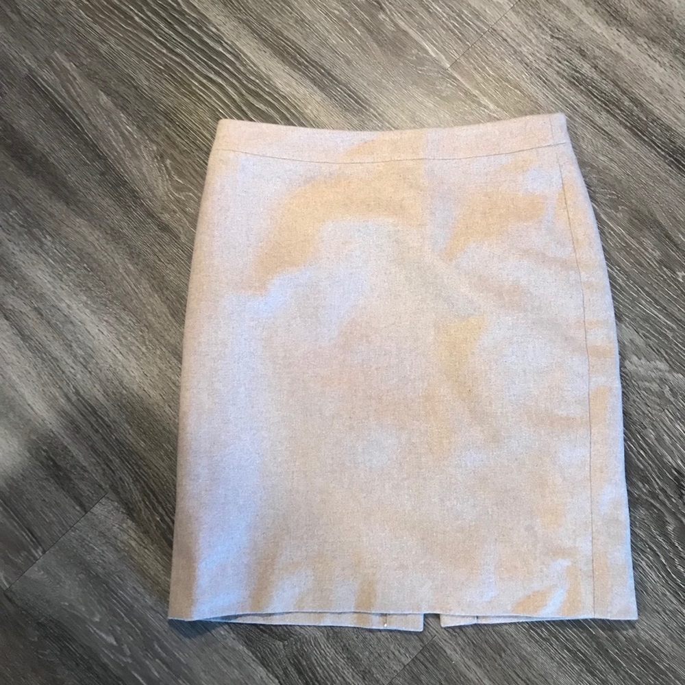 Tan JCrew Pencil Skirt- Size 6